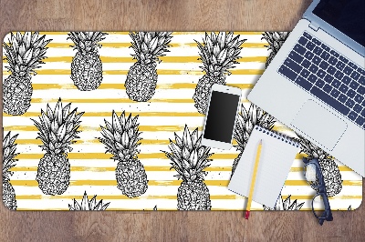 Large desk mat for children Pineapple