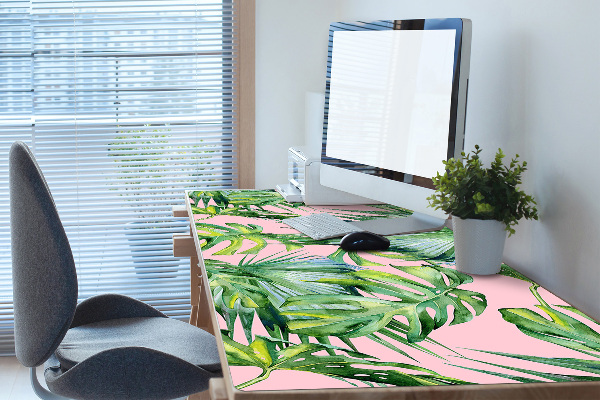 Full desk pad botanical art