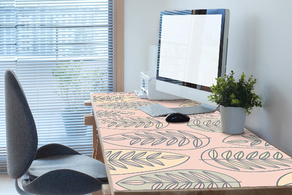 Desk pad Colorful leaves