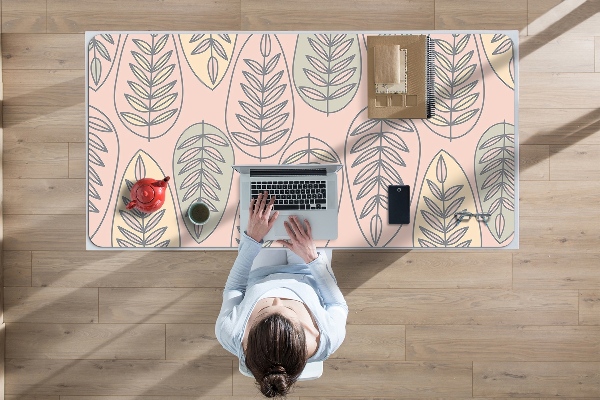 Desk pad Colorful leaves