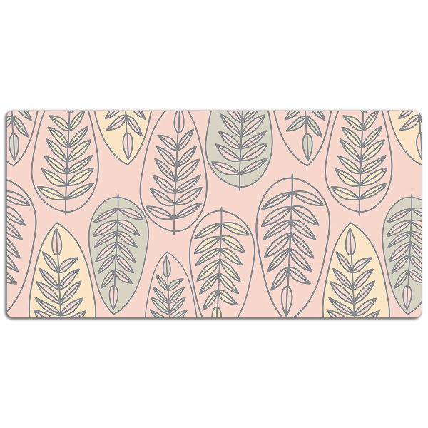 Desk pad Colorful leaves