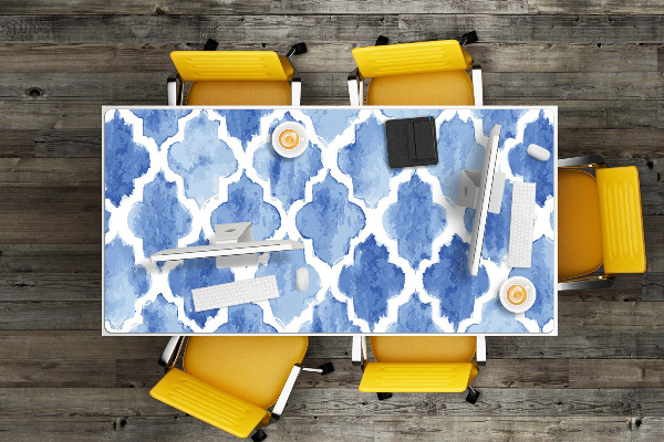 Desk pad Moroccan pattern