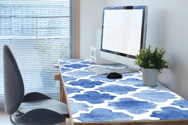 Desk pad Moroccan pattern