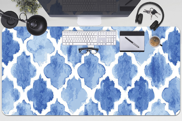 Desk pad Moroccan pattern