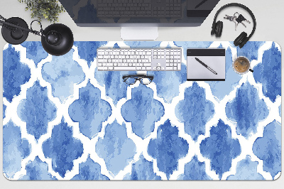 Desk pad Moroccan pattern