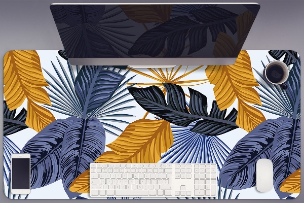 Full desk mat palm leaves