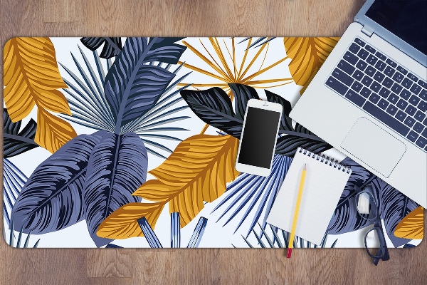 Full desk mat palm leaves