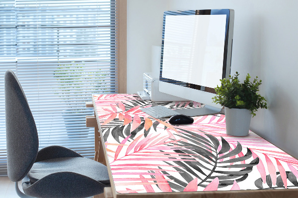 Full desk mat palm leaves
