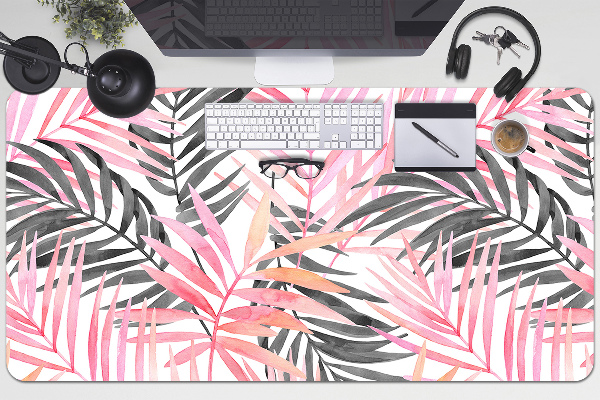 Full desk mat palm leaves
