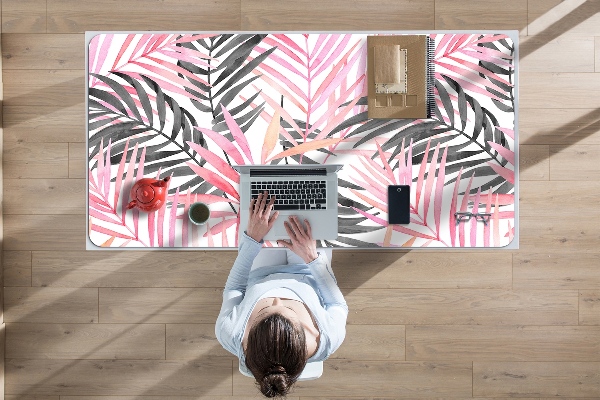 Full desk mat palm leaves