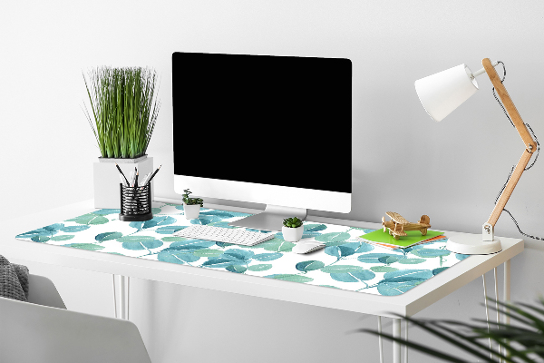 Large desk mat for children Eucalyptus