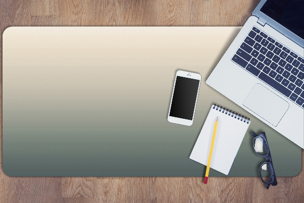 Full desk mat gradient Ombre