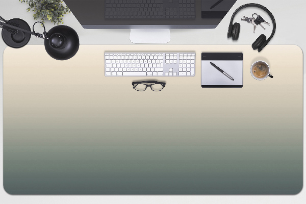 Full desk mat gradient Ombre
