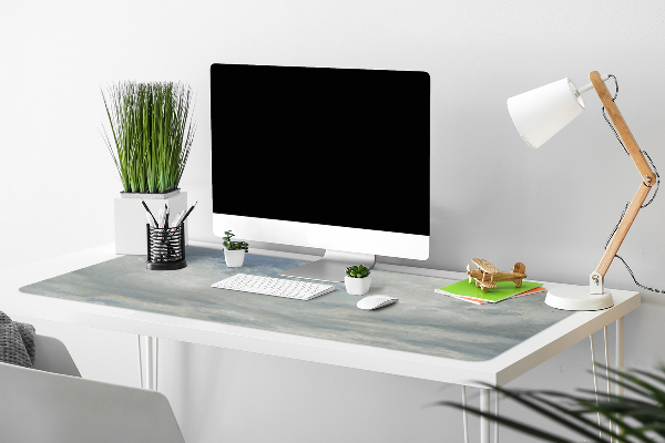 Full desk pad blue clouds