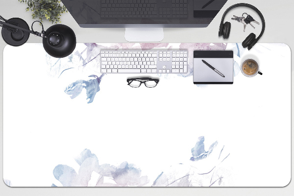 Full desk mat pastel roses