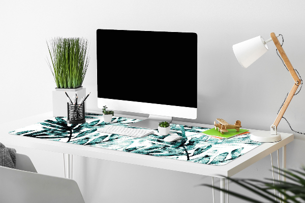 Full desk protector Tropical palm tree