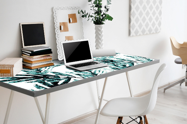 Full desk protector Tropical palm tree