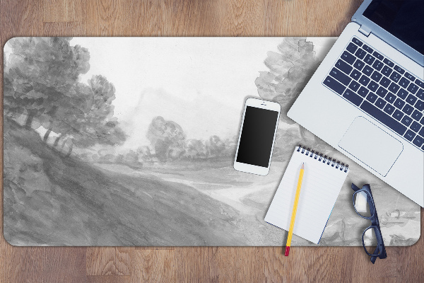 Large desk mat for children image village