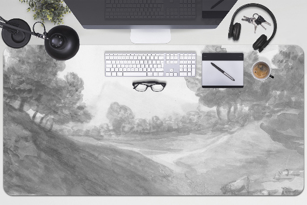 Large desk mat for children image village