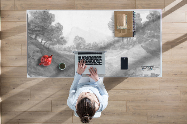 Large desk mat for children image village