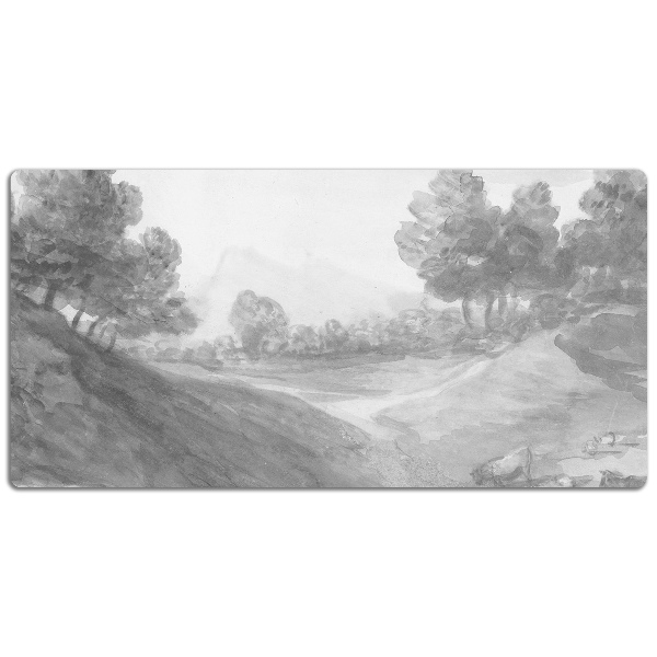 Large desk mat for children image village