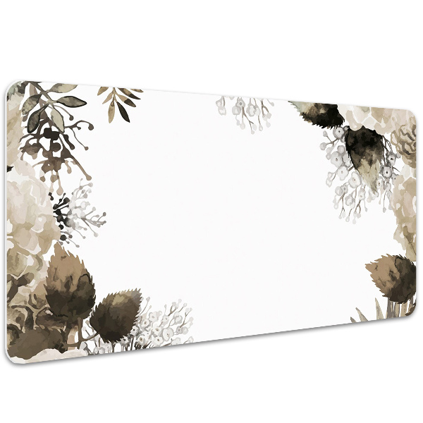 Full desk protector Hortense flowers