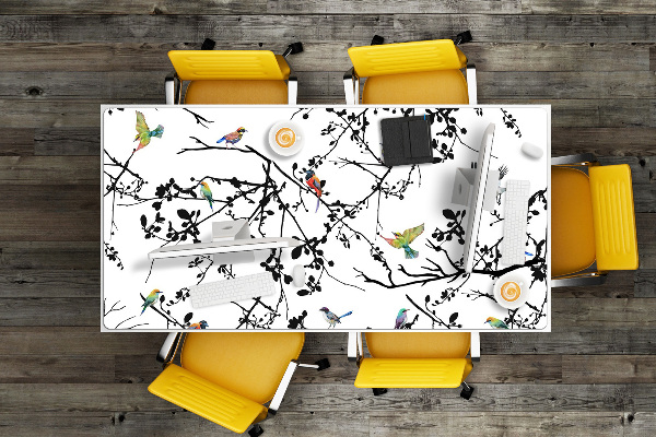 Desk pad Birds and Branches