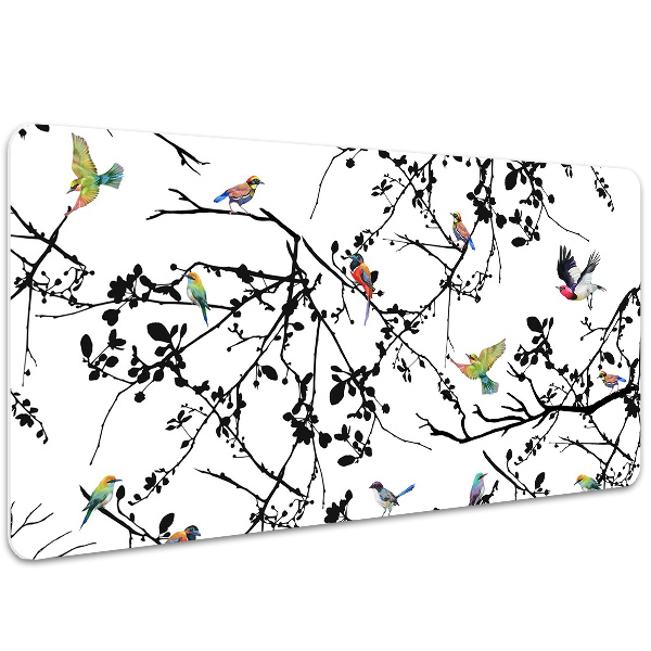 Desk pad Birds and Branches