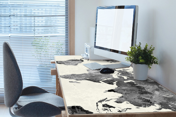 Desk mat Old world map