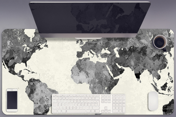 Desk mat Old world map