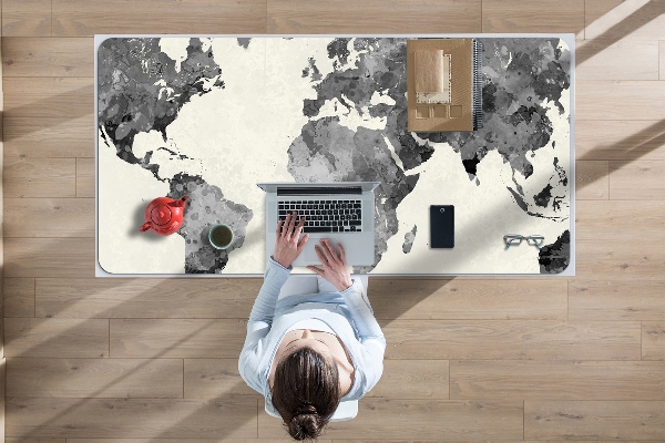 Desk mat Old world map