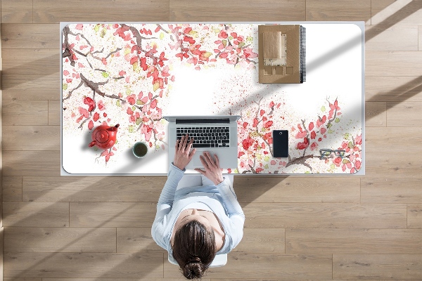 Desk pad Cherry blossoms