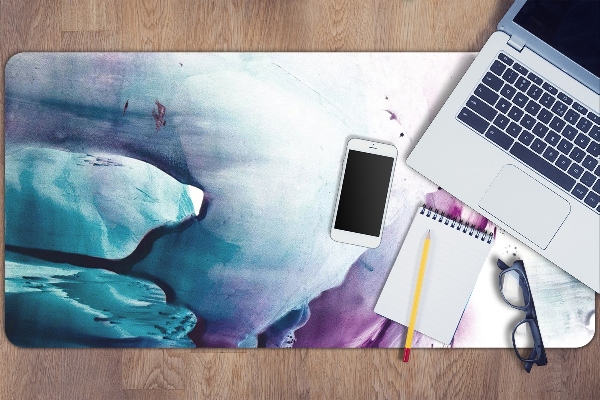 Large desk mat for children paint Stains