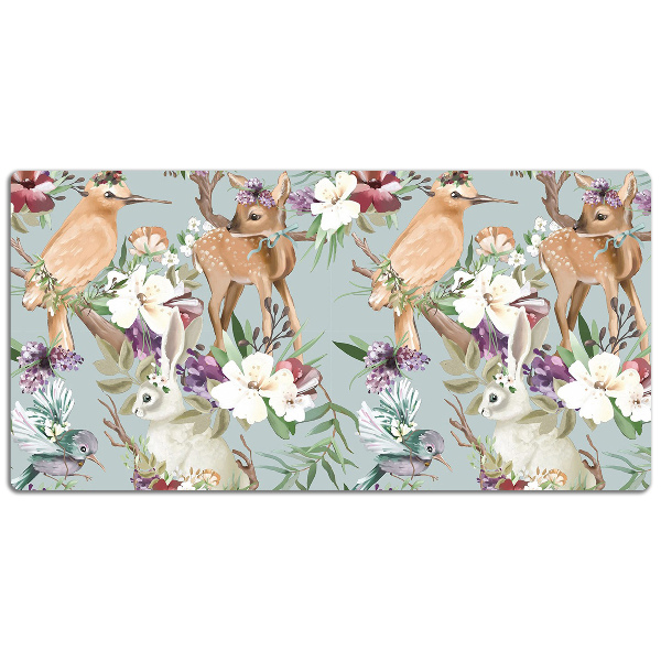 Desk pad forest animals