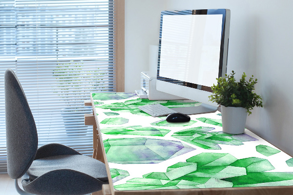 Large desk mat for children Crystals