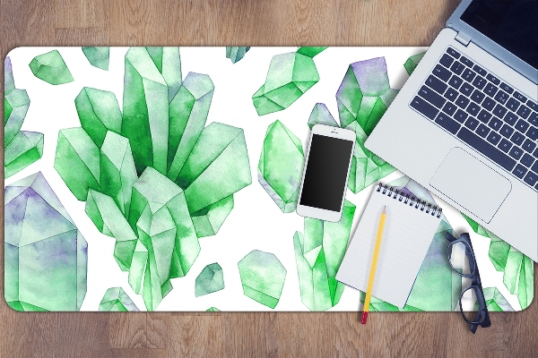 Large desk mat for children Crystals