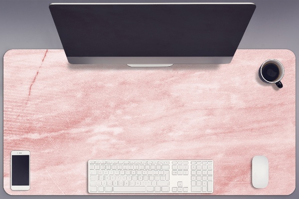Desk pad pink texture