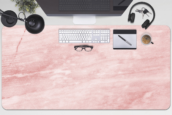 Desk pad pink texture