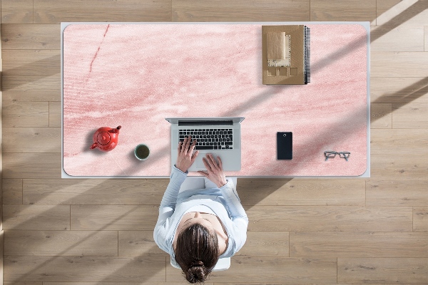 Desk pad pink texture