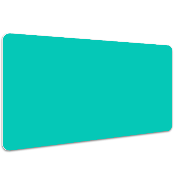 Large desk mat for children Turquoise