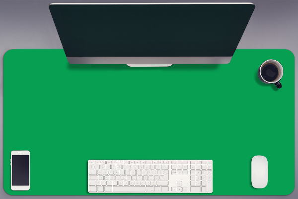 Full desk pad grassy green