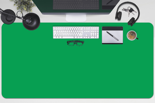 Full desk pad grassy green