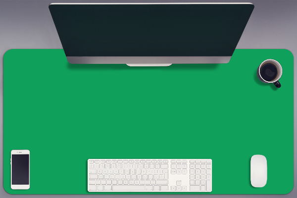 Large desk mat for children Green