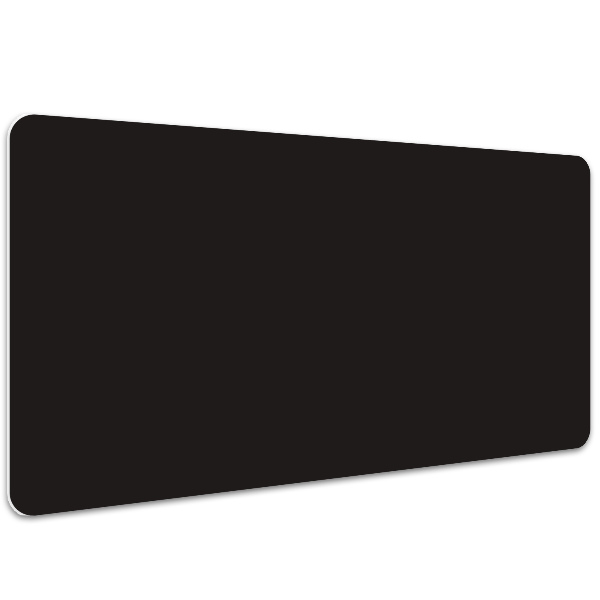 Large desk mat for children Black