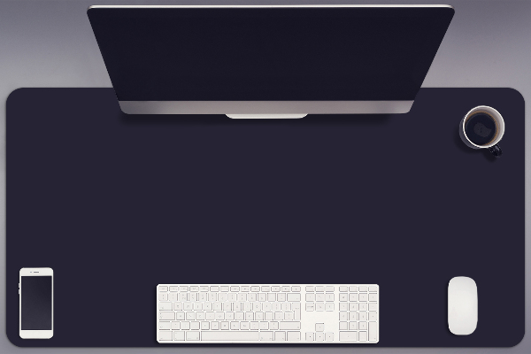 Full desk protector navy sea