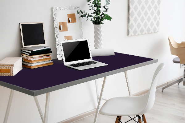 Full desk pad steel blue