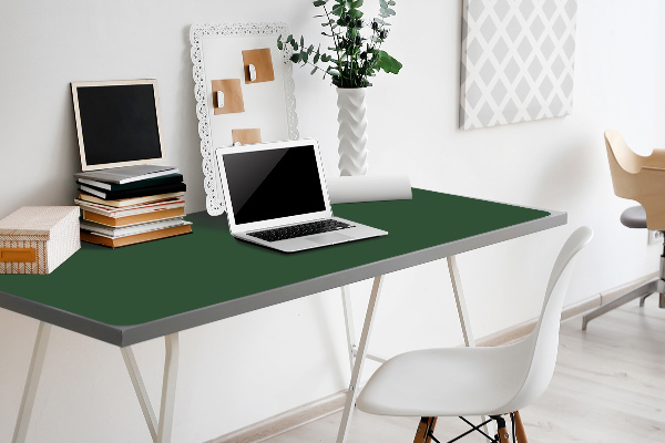 Full desk mat Dark green