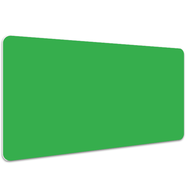 Large desk mat table protector Light green