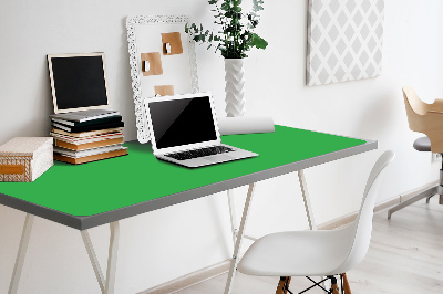 Large desk mat table protector Light green