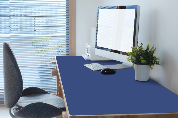 Large desk mat for children Blue